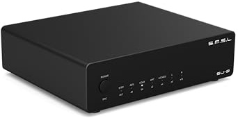 Fanmusic Decodificador SMSL SU-2 de alta resolución ES9039Q2M 4 chips de amplificador operacional OPA1612A THD+N 0,00006% sinad 123,5 dB DAC