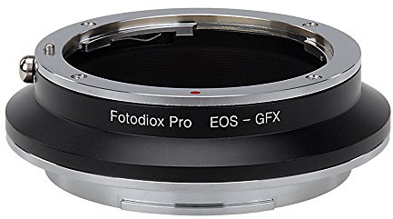 Fotodiox Pro Lens Mount Adapter, Canon EOS (EF / EF-S) D/SLR Lens to Fujifilm G-Mount GFX Mirrorless Digital Camera Systems (such as GFX 50S and more)