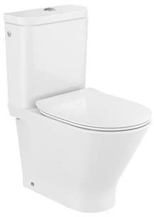 ROCA Pack WC sans bride The GAP - Roca - Sortie Duale - 79x37cm - Blanc - Espace toilettes