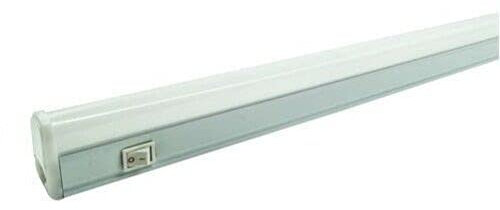 TOT ELECTRIC Barra LED sottopensile 220V Lampada Cucina con Interruttore Luce 45 60 90 120 cm 1800 Lumen Bianco Naturale Caldo 220 V 8-18 W IP20 (Luce Fredda, 10w 60cm)