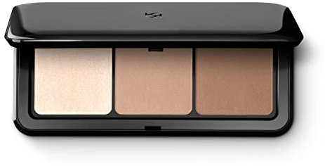 KIKO Milano Contour Obsession Palette 01 | Palette Pour Le Visage avec 2 Poudres Pour Sculpter et 1 enlumineur