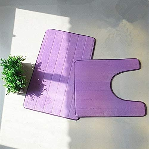 Grossen Bath Mats conjuntos de baño para baño, alfombra de baño antideslizante, sala de estar de la sala de dormitorio alfombras de la puerta de las alfombras de la alfombra absorbente del baño y la e