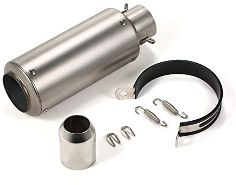 Mulcort 38-51mm Universal Motorrad Auspuff Endstück Refit Auspuff Schalldämpfer Fit für Motorräder ATV