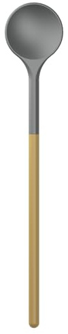 Rosti Optima Kochlöffel Kunststoff, Rührlöffel, Hitzebeständig bis zu 220°C, Spülmaschinenfest, aus Nylon, Länge 30 cm, Durchmesser Kopf 5,5 cm, Curry