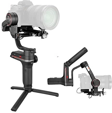3- Gimbal Stabilizer for DSLR Cameras 300% Improved Motor for Outdoor Video Recording