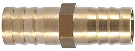 Fafeicy Conexión de Tubería de Camión Regular de Latón Carpinter para Herramientas Eléctricas Tuberías de Gas para el Hogar, 6/8/12/14/16/20 Mm (14 mm (2pcs))