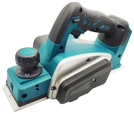 Hookurity Raboteuse électrique portative sans Fil Raboteuse électrique sans Fil for Le Travail du Bois, Compatible avec Les Batteries 18 V (sans Piles)