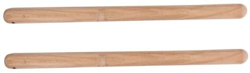 Levemolo Baquetas Rápida Respuesta y Resistencia de Madera para Instrumentos de Percusión Ideales para Adultos y Jóvenes en Jazz