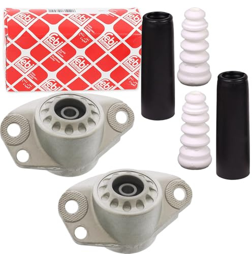 2x Febi Domlager Protection Kit hinten | 2x 19274 1x 915400 Febi Domlager+Staubschutz für Golf 4 A1 Octavia