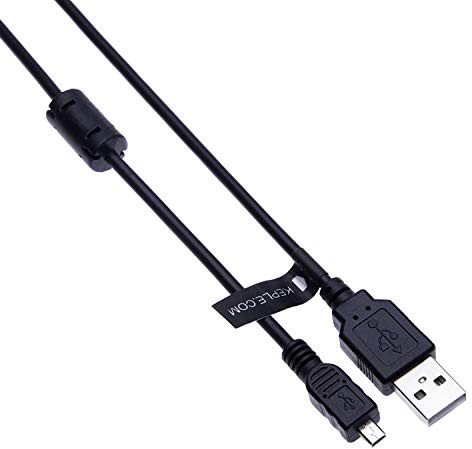 USB Kabel Kompatibel mit Olympus SZ-12 / SZ-14 / SZ-20 / SZ-30MR / SZ-31MR / TG-1 Lade und Datenkabel von Keple für Digitalkamera Fotoapparat | Datensynchronisation und Bildübertragung