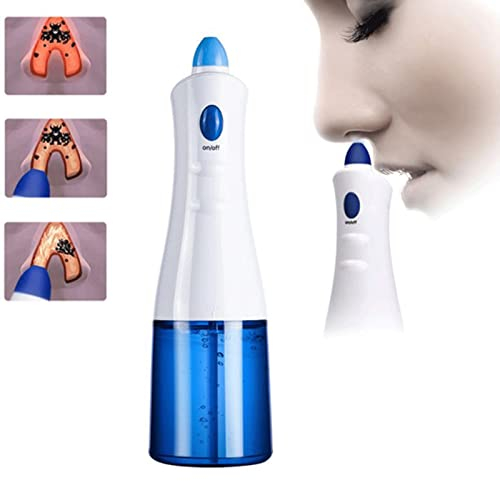 ETELIN Irrigateur Nasal Pot Neti Électrique, Lavage Nasal Nettoyage Nasal avec Deux Becs Kit Lavage De Nez Irrigation Nasale Rinçage Nasal pour Adultes Enfants