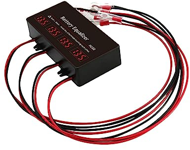 LOVIVER HC02 Batterie Equalizer 4x12V Batterie Balancer Equalizer für Gel/Flut/AGM