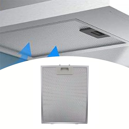 Carpango Stainless Steel Cooker Hood Filter Grease Metal Mesh Extractor Vent Filters, Silver 300 x 240 x 9mm
