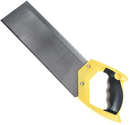 10 Tenon Saw - Quality Steel Blade with Comfortable Grip, Hand Saw for Accurately Cutting Wood, Insulation, Hardwood, Softwood, Chipboard, Plywood and MDF, Precision Woodwork and Carpentry