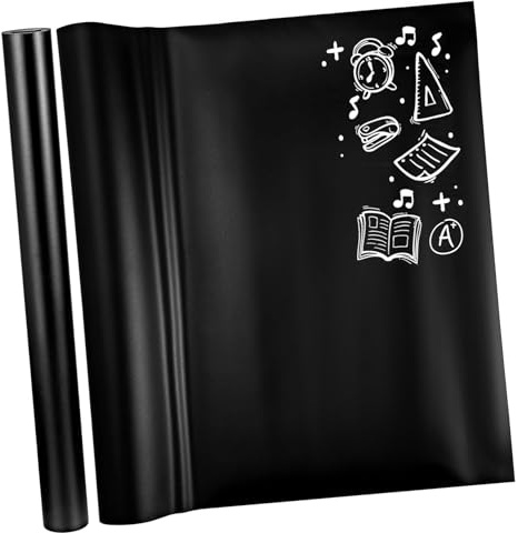KICHOUSE 2pcs Self-Adhesive Chalkboard Film Blackboard Sticker for Wall Adhesive Blackboard Stick for Home Office Kitchen School