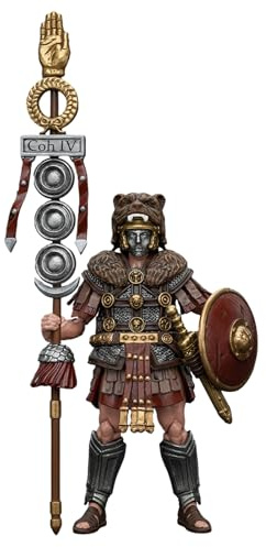 GWTCTOY Joytoy 1:18 Soldaten-Actionfiguren, Römische Republik Kohorte 4 Signifer, Militär-Modellspielzeug zum Sammeln, 10,8 cm Modelle Actionfiguren Bausätze