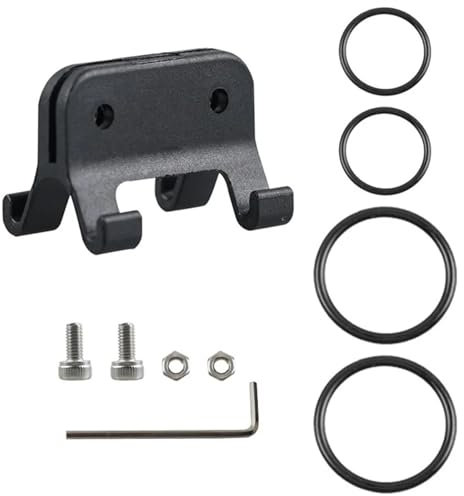 AOLUOER Triathlon Racing Nummernschild Halterung Rennkarten Halterung Fahrrad Sattelstütze Halter Quick Release Radfahren Zubehör(V Tube)