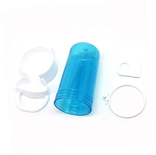 BESPORTBLE 3pcs Automatic Pet Food Dispenser Set Plastic Water Bowl Sky Blue, Refillable Hamster and Squirrel Feeder for Birds and Small Animals