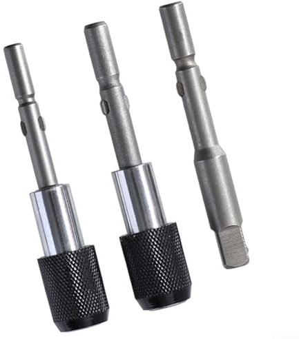 Electric Screwdriver Extension Rod with Strong Magnet and Locking Device for Improved Work Efficiency (G801-5H)