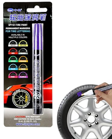 Lackstift Zum Schriften Auf Reifen, Lackstift Für Autoreifen | Automatisch Wasserdichter Lackstift Für Schriften | Glatte Tinte Für Pneumat