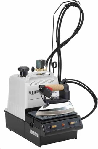 STIROLUX TIPOSTIR 5000 S FERRO DA STIRO PROFESSIONALE CON CALDAIA IN ALLUMINIO IN PRESSIONE - CAPACITA' 4L FUNZIONA CON ACQUA RUBINETTO - MADE IN ITALY