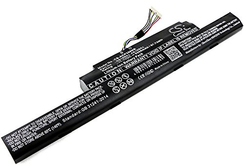 Cameron Sino AQQXING Batterie rechargeable pour Aspire 575G-53VG, Aspire E15 E5-575-33bm, Aspire E15 E5-575G, Aspire E15 E5-575G-5341, Travelmate P259-M-37QS (5200 mAh) AS16B5J, AS16B8J, KT.0. 0060G
