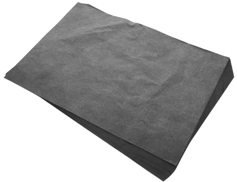 SEWACC 50blätter Graphitpapier Zum Nachzeichnen Einseitig Schwarz Für Modedesign Schreiben Zeichenwerkzeuge Langlebig Bruchfest Hohe Sichtbarkeit Klare Musterübertragung Bildung