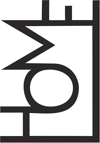 Metall Wanddeko HOME Motiv – 70×45 cm Modernes Wandbild aus Metall in Schwarz – Stilvolle Wanddekoration für Wohnzimmer, Schlafzimmer & Outdoor – Handgefertigte Wandkunst im Industrial Look