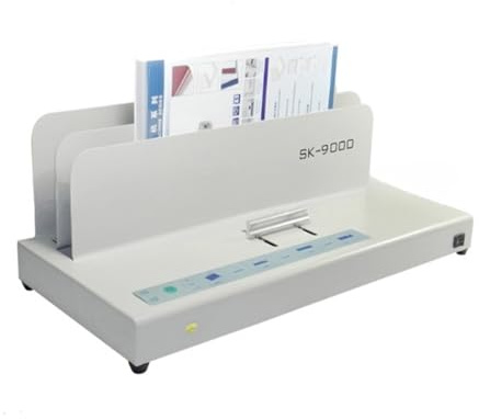 Bindegerät Büro-Heißschmelzkleber A3 Thermobindemaschine Dokument Thermobinder für Papier im Format A4/A5/Letter