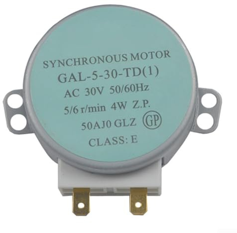 Plattenspieler-Motor Ersatz für GALANZ Mikrowellen-Modelle GAL530TD, 30 V 4 W Motor, glatte Drehteller-Drehung bei 56 U/min