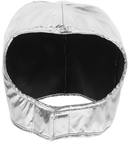 ERINGOGO Casco de Astronauta para Disfraz Espacial Ligero y Transpirable Sombrero de Fiesta Temático para Halloween Cumpleaños y Cosplay Ajuste Cómodo y Seguro 1 Pieza