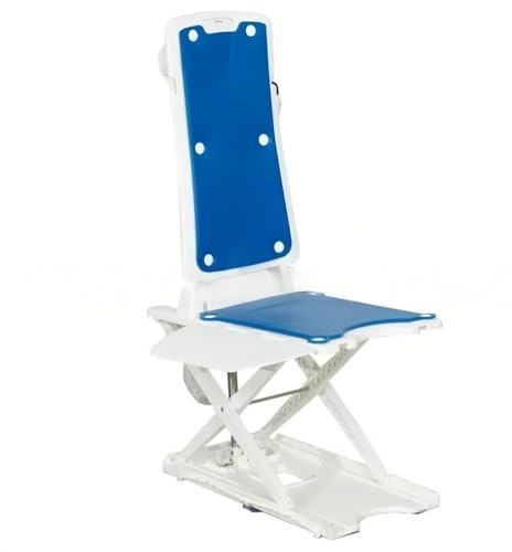 Electric Chair Lift for Elderly, Waterproof with 300 LBS Capacity, Assist Device for Seniors in Bathtub, Bathroom, Bedroom, and Living Room