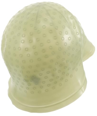 ABOOFAN Cappuccio per Colpi di Sole Riutilizzabile in Silicone e Metallo con Gancio Verde, Facile da Usare per Tinture Chioma a Casa in Salone