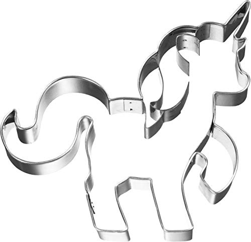 Birkmann RBV Back Artículo, Galletas Forma Unicornio, 10 cm, Acero Inoxidable