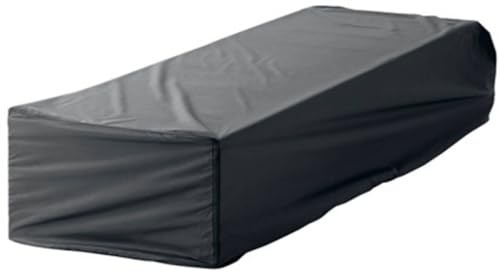 Housse de protection pour bain de soleil - 194 x 71 x 35 cm - Noir