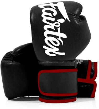 Fairtex Muay Thai boxningshandskar för män, kvinnor, barn | MMA-handskar, kickboxning, gym, träning | Högkvalitativ, lätt vikt och stötabsorberande boxningshandskar