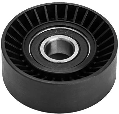 Riemenspannrolle 11281433571 für E36 E46 E34 E39 E60 E61 E38 E65 E66 E83 Ersatzteil Riemenspannrollensatz mit automatischer Spannungsregulierung langlebige Konstruktion für zuverlä