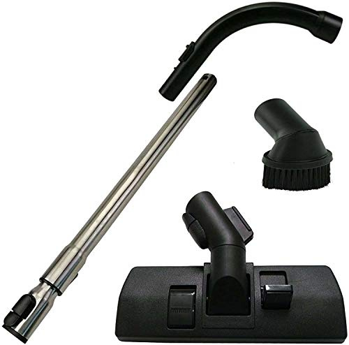Maxorado Staubsauger-Rohr Staubsaugerdüse Kombidüse Set Handgriff Staubpinsel kompatibel mit Miele Staubsauger S 143 S 762 S 2120 SKCF2 Type HS16 S 194 S 251i S 164 S 426i S4 Hybrid S 424i S2120
