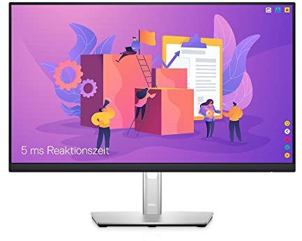 DELL P2422H 24 Inch Full HD (1920x1080) Monitor, 60Hz, IPS, 5ms, 99% sRGB, DisplayPort, HDMI, VGA, 5x USB, 3 Year (Renewed)