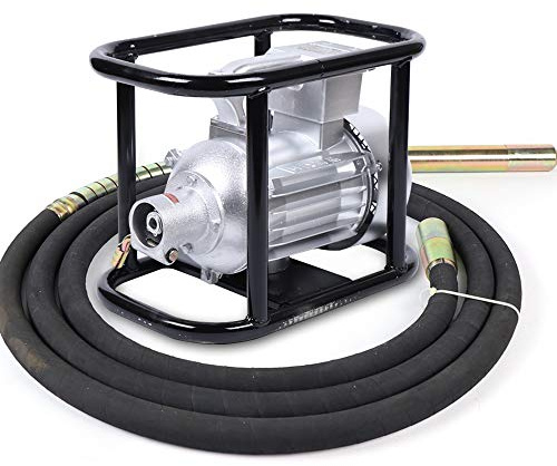 6m Elektro Betonrüttler YUNRUX 1500W Elektro Rüttler Einhand Flaschenrüttler 2800RPM Handrüttler Rüttelflasche Innenrüttler Betonverdichter Handrüttler Rüttelflasche Innenrüttler Beton