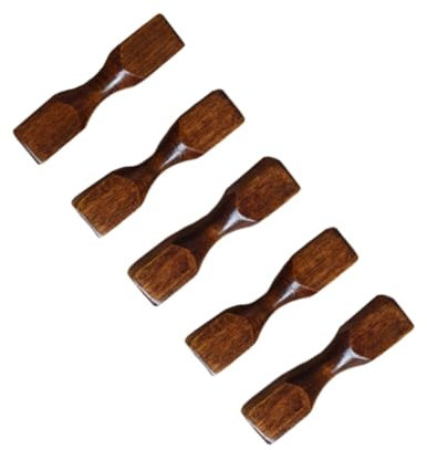 MAGICLULU 5St löffelablage küchenutensilienhalter Niedlich Essstäbchenhalter für den Tisch Essstäbchenablage aus Holz täglicher Gebrauch Essstäbchen ruhen Kaufhaus Hölzern