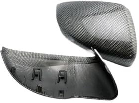 Auto Spiegelkappen Für Golf 7,5 MK7 7 Für GTD R GTI 6 Für Passat B7 CC Carbon Seite Flügel Spiegel Abdeckung Für Scirocco Für Polo 6R 6C MK6 Kappe Für Jetta 6 Für MKVI Rückspiegel Abdeckung Kappe(Colo