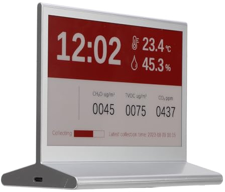 7,5-Zoll-E-Paper-Display, Elektronisches Bluetooth-Preisschild, Doppelseitig Bearbeitbar, in 3 Farben Bearbeitbares Display für Bürolager, Supermarkt, Klar und Kontrastreich