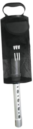 Aymzbd Tubo para Recoger Pelotas de Golf, Herramienta para La Recolección de Pelotas, Negro
