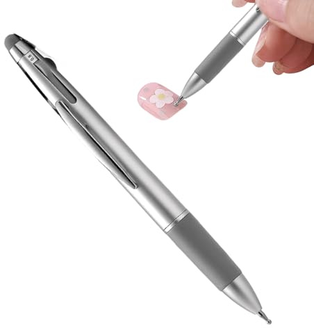 Penna Puntinatrice da Smalto Multifunzionale Compatta Portatile Leggera | Penna Puntinatrice Unghie Retrattile Per Donne, Viaggi, Casa, All'Aperto, Scuola, Fidanzata, Moglie, , Sorella, Figlia