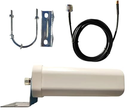 5G 4G Utomhusantenn Rundstrålande Fullband For Router, Modem, Repeater, Förlängare, Mobiltelefonsignalförstärkare, GSM-förstärkare Bredare täckning(With 5 meter cable)