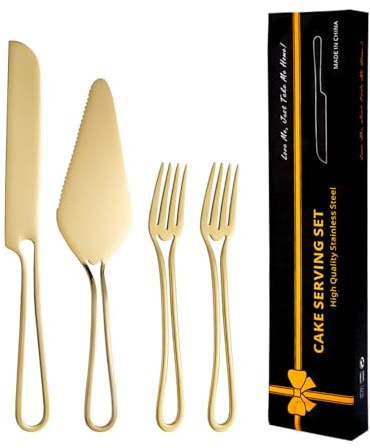 Générique Spatule À Gâteau Pour Le Service | Design De Poignée Ergonomique,Trancheur De Desserts | Spatule Accessoires De Pâtisserie Couteau À Gâteau Pour Mariage Crémaillère Repas Partagé Dîner Aux
