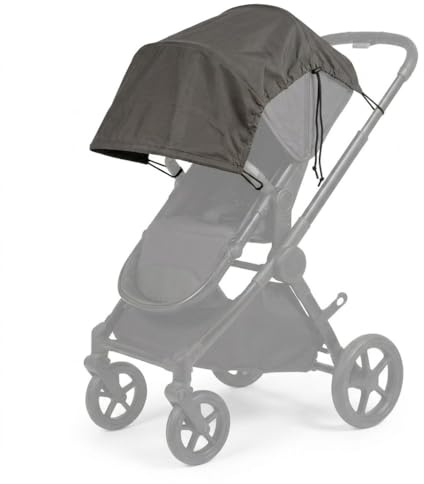 Tataway Tendina Parasole Regolabile Per Passeggino Universale - Copertura Ombreggiante Con Lacci E Bordo Elastico Anti Sole