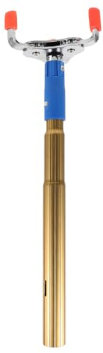 Ipetboom Extractor de Sensores de Humo de Aleación de Aluminio, Herramienta de Desmontaje con Cabezal de Garra Pequeño y Poste de 30 Cm, para Instalación y Mantenimiento Seguro