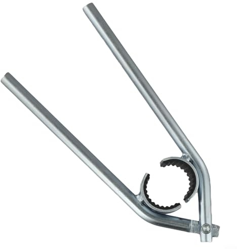 EasyByMall Aerator Removal Wrench Adjustable Faucet Tool for Sink Tap Repair - Carbon Steel Spanner 21.5-27mm(long-carbon steel)